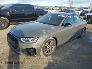 2023 Audi A4 S line Premium Plus z VIN WAUEAAF47PA013459, wystawiony jako Copart lot #46998785 z przebiegiem 11 218 mil mil oraz Szkoda całkowita • Salvage title. Historia ofert i sprzedaży dostępna na DreamBid. Obrazek 1.
