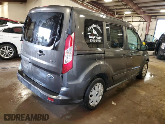 2016 Ford Transit Connect XLT with VIN NM0AS8F72G1242193, listed as a Copart auction lot 61648515 with 316,001 mi miles and Clean title. Bid and sale history available at DreamBid. Image 3.
