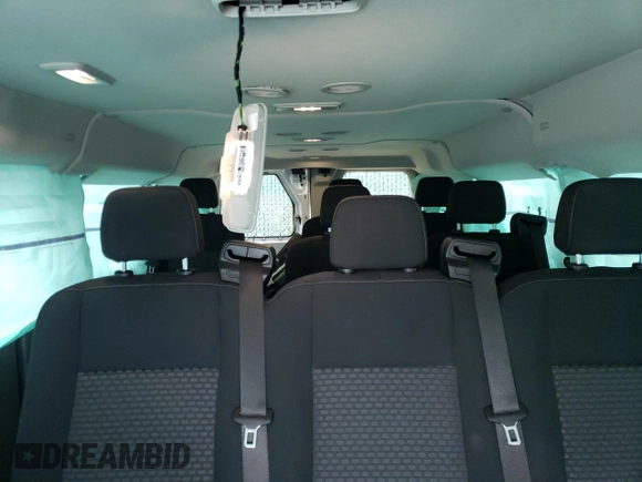 2023 Ford Transit Passenger XL with VIN 1FBAX9Y81PKC05893, listed as a Copart auction lot 66302764 with 4,084 mi miles and Salvage Title. Bid and sale history available at DreamBid. Image 10.