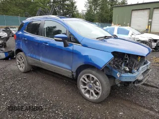 2021 Ford EcoSport Titanium z VIN MAJ6S3KL1MC448612, wystawiony jako Copart lot #45681115 z przebiegiem 45 744 mil mil oraz Szkody całkowita. Historia ofert i sprzedaży dostępna na DreamBid. Obrazek 4.