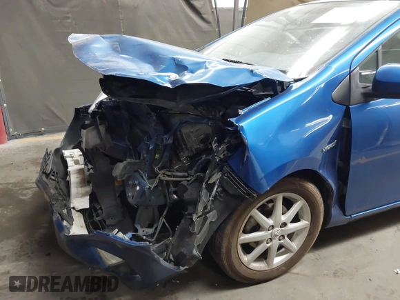 2012 Toyota Prius One with VIN JTDKDTB33C1507110, listed as a IAAI auction lot 42766418 with Not provided miles and . Bid and sale history available at DreamBid. Image 6.