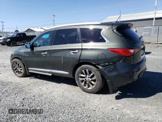 2013 Infiniti JX35 with VIN 5N1AL0MM3DC304593, listed as a Copart auction lot 48988804 with Not Provided miles and Clean Title. Bid and sale history available at DreamBid. Image 2.
