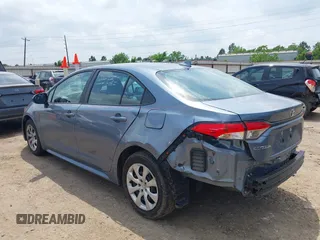 2024 Toyota Corolla LE with VIN 5YFB4MDE5RP082420, listed as a IAAI auction lot 42125592 with 44,783 mi miles. Bid and sale history available at carsss.com. Image 3.