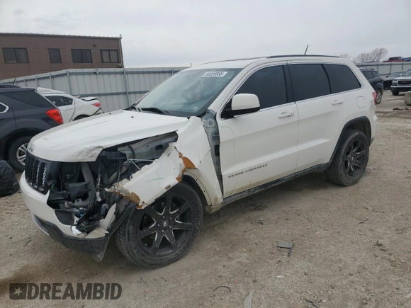 2012 Jeep Grand Cherokee Laredo with VIN 1C4RJFAT9CC354022, listed as a Copart auction lot 50059855 with 205,541 mi miles and Salvage Title. Bid and sale history available at carsss.com. Image 1.