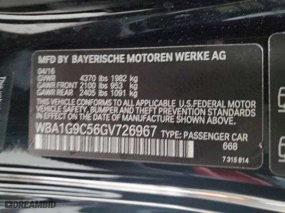 2016 BMW 2 Series 228i xDrive with VIN WBA1G9C56GV726967, listed as a Copart auction lot 51297725 with 70,344 mi miles and Salvage Title. Bid and sale history available at carsss.com. Image 13.