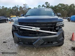 2021 Chevrolet Tahoe RST with VIN 1GNSKRKD7MR300909, listed as a Copart auction lot 85674824 with 98,922 mi miles and Clean Title. Bid and sale history available at carsss.com. Image 5.
