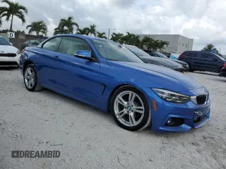 2018 BMW 4 Series 430i xDrive with VIN WBA4Z3C53JEC56749, listed as a Copart auction lot 45543915 with 34,901 mi miles and Salvage Title. Bid and sale history available at DreamBid. Image 4.