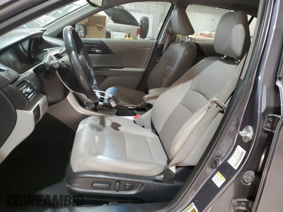 2013 Honda Accord EX-L with VIN 1HGCR2F8XDA170363, listed as a Copart auction lot 50372295 with 111,213 mi miles and Salvage Title. Bid and sale history available at DreamBid. Image 7.