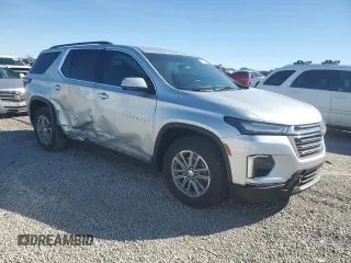 2022 Chevrolet Traverse LT Cloth with VIN 1GNERGKW1NJ166154, listed as a Copart auction lot 47476985 with 34,793 mi miles and Salvage Title. Bid and sale history available at carsss.com. Image 4.