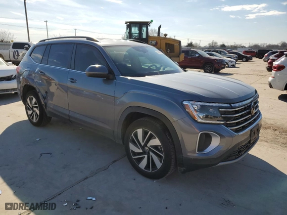 2024 Volkswagen Atlas 2.0T SE w/Technology with VIN 1V2WR2CA4RC546357, listed as a Copart auction lot 88926325 with 12,928 mi miles and Salvage Title. Bid and sale history available at carsss.com. Image 4.