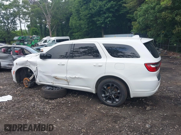 2021 Dodge Durango GT Plus with VIN 1C4RDJDG5MC521437, listed as a IAAI auction lot 42589843 with 53,492 mi miles and . Bid and sale history available at DreamBid. Image 14.