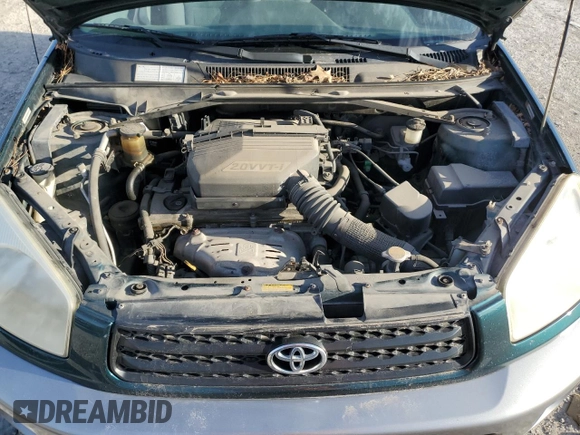 2003 Toyota RAV4 with VIN JTEGH20V430090445, listed as a Copart auction lot 49053285 with 194,824 mi miles and Salvage Title. Bid and sale history available at carsss.com. Image 12.