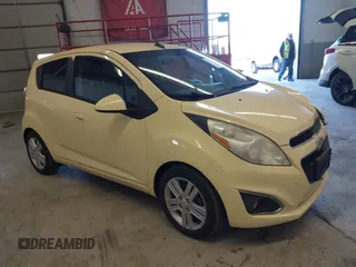 2013 Chevrolet Spark LS with VIN KL8CB6S98DC566054, listed as a IAAI auction lot 41717637 with 128,983 mi miles. Bid and sale history available at carsss.com. Image 1.