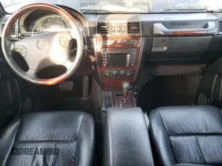2002 Mercedes-Benz G-Class with VIN WDCYR49E72X133986, listed as a Copart auction lot 44765245 with 138,580 mi miles and Salvage Title. Bid and sale history available at carsss.com. Image 8.