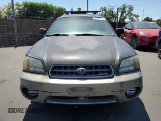 2003 Subaru Legacy Outback VDC with VIN 4S3BH896037629261, listed as a Copart auction lot 65393915 with 25,753 mi miles and Clean title. Bid and sale history available at DreamBid. Image 5.