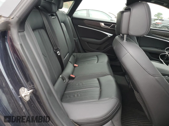 2021 Audi A7 Premium Plus with VIN WAUR2AF26MN081141, listed as a Copart auction lot 62946624 with 27,260 mi miles and Salvage Title. Bid and sale history available at carsss.com. Image 10.
