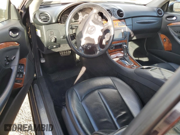 2008 Mercedes-Benz CLK 350 with VIN WDBTK56F78F235373, listed as a Copart auction lot 79170424 with Not Provided miles and Salvage Title. Bid and sale history available at DreamBid. Image 8.