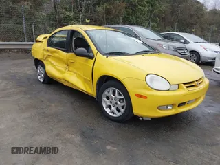 2002 Dodge Neon SXT with VIN 1B3ES56C92D591697, listed as a IAAI auction lot 41686465 with 183,343 mi miles. Bid and sale history available at carsss.com. Image 1.