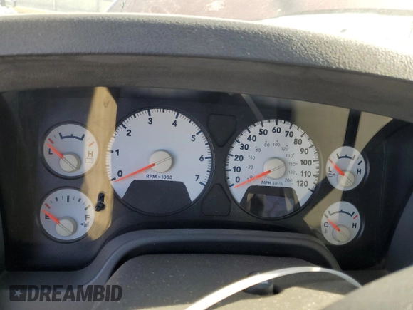 2008 Dodge 1500 ST with VIN 1D7HU18268J193575, listed as a Copart auction lot 41442785 with Not Provided miles and Salvage Title. Bid and sale history available at DreamBid. Image 9.