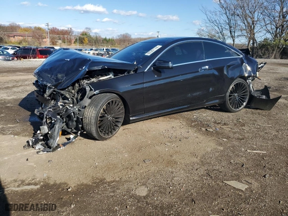 2017 Mercedes-Benz E-Class E 400 with VIN WDDKJ6HB0HF362407, listed as a Copart auction lot 82367744 with 74,423 mi miles and Salvage Title. Bid and sale history available at carsss.com. Image 1.