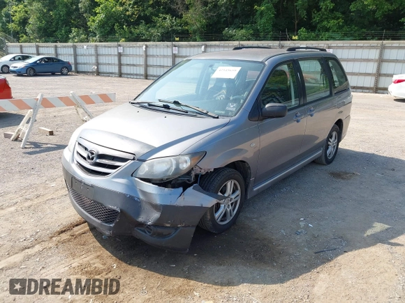 2004 Mazda MPV LX with VIN JM3LW28AX40500247, listed as a IAAI auction lot 42545659 with 255,316 mi miles and . Bid and sale history available at DreamBid. Image 6.