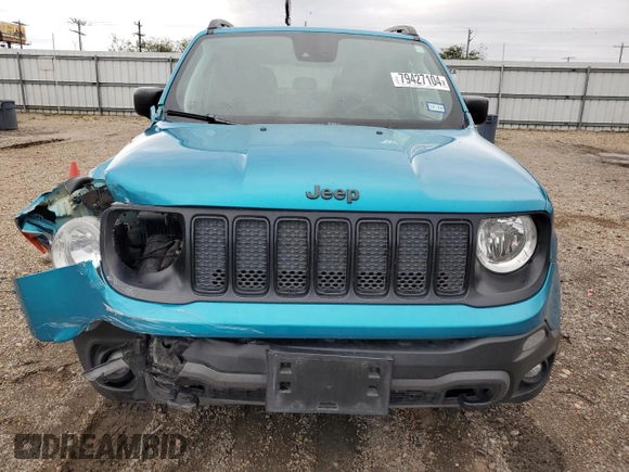2021 Jeep Renegade Sport with VIN ZACNJDAB0MPM50805, listed as a Copart auction lot 79427104 with 71,311 mi miles and Salvage title. Bid and sale history available at DreamBid. Image 5.