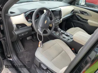 2023 Chevrolet Traverse LS with VIN 1GNERFKW6PJ108991, listed as a Copart auction lot 61252155 with 59,188 mi miles and Salvage title. Bid and sale history available at DreamBid. Image 8.