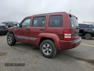 2008 Jeep Liberty Sport with VIN 1J8GN28K78W233375, listed as a Copart auction lot 52417955 with 170,594 mi miles and Salvage Title. Bid and sale history available at carsss.com. Image 2.