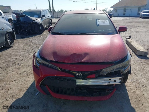 2021 Toyota Corolla Hatchback SE with VIN JTND4MBE7M3124787, listed as a IAAI auction lot 41697878 with 20,531 mi miles. Bid and sale history available at carsss.com. Image 13.