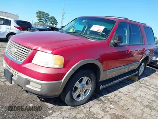 2003 Ford Expedition Eddie Bauer with VIN 1FMFU18L13LA10750, listed as a IAAI auction lot 42246143 with 281,881 mi miles and . Bid and sale history available at DreamBid. Image 2.