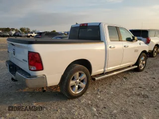 2018 Ram 1500 SLT with VIN 1C6RR7GG9JS247393, listed as a Copart auction lot 81691174 with 55,564 mi miles and Salvage title. Bid and sale history available at DreamBid. Image 3.