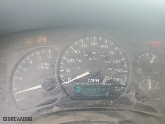 2002 Chevrolet Silverado 1500 LT with VIN 2GCEC19T821233860, listed as a Copart auction lot 51139925 with 306,474 mi miles and Clean Title. Bid and sale history available at carsss.com. Image 9.