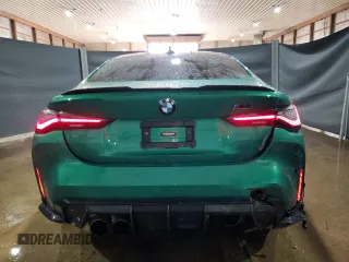 2021 BMW M4 Competition with VIN WBS33AZ06MCH17175, listed as a Copart auction lot 70617284 with 24,730 mi miles and Salvage Title. Bid and sale history available at carsss.com. Image 6.