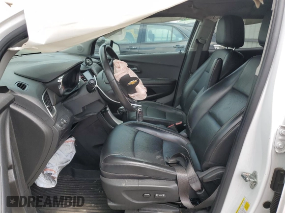 2021 Chevrolet Trax LT with VIN KL7CJLSB6MB318318, listed as a Copart auction lot 61654885 with 75,854 mi miles and Salvage title. Bid and sale history available at DreamBid. Image 7.