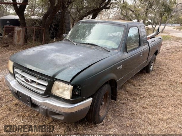2001 Ford Ranger XLT Appearance with VIN 1FTYR14E91PA64146, listed as a IAAI auction lot 41645783 with 106,836 mi miles. Bid and sale history available at carsss.com. Image 2.