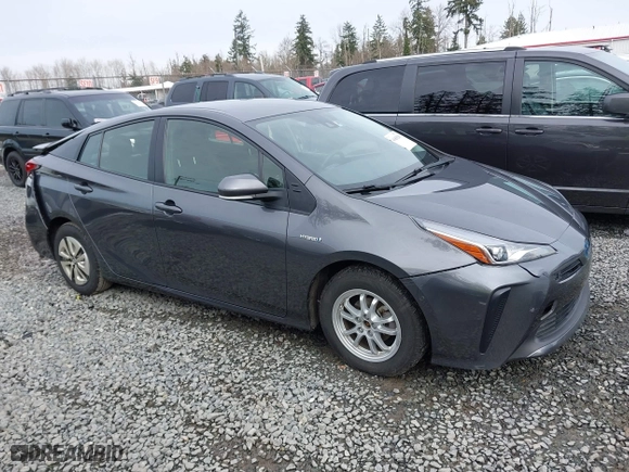 2021 Toyota Prius L Eco with VIN JTDKAMFU2M3143138, listed as a IAAI auction lot 41658263 with 102,718 mi miles. Bid and sale history available at carsss.com. Image 13.