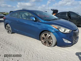 2014 Hyundai Elantra z VIN KMHDH6AH1EU029469, wystawiony jako Copart lot #55182715 z przebiegiem 117 084 mil mil oraz Szkody całkowita. Historia ofert i sprzedaży dostępna na DreamBid. Obrazek 4.