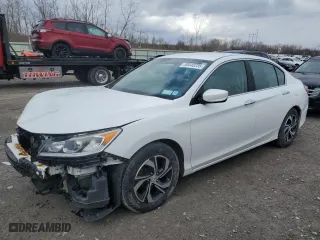 2016 Honda Accord Sedan LX with VIN 1HGCR2F34GA147850, listed as a Copart auction lot 50440235 with 90,398 mi miles and Salvage Title. Bid and sale history available at carsss.com. Image 1.