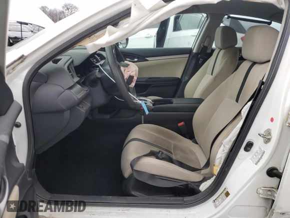2018 Honda Civic Sedan LX with VIN 2HGFC2F57JH536488, listed as a Copart auction lot 88767115 with 42,336 mi miles and Salvage Title. Bid and sale history available at carsss.com. Image 7.