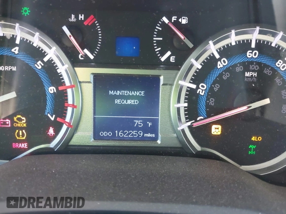 2016 Toyota 4Runner Limited with VIN JTEBU5JR2G5316161, listed as a IAAI auction lot 42151043 with 162,259 mi miles and . Bid and sale history available at DreamBid. Image 16.
