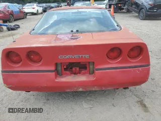 1984 Chevrolet Corvette z VIN 1G1AY0786E5125578, wystawiony jako Copart lot #58390705 z przebiegiem 79 392 mil mil oraz Czysty tytuł • Clean title. Historia ofert i sprzedaży dostępna na DreamBid. Obrazek 6.