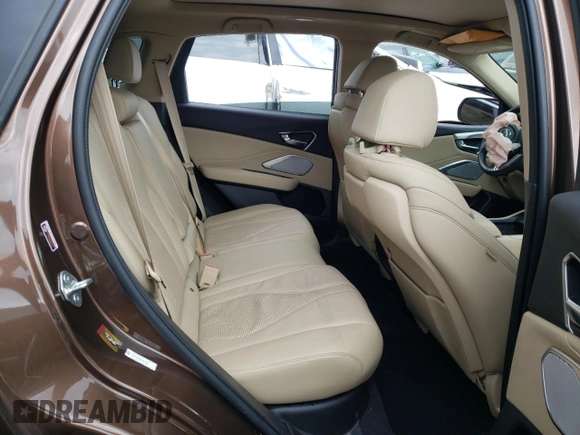 2019 Acura RDX w/Technology Pkg with VIN 5J8TC2H57KL017459, listed as a Copart auction lot 52676504 with 40,732 mi miles and Salvage Title. Bid and sale history available at carsss.com. Image 10.