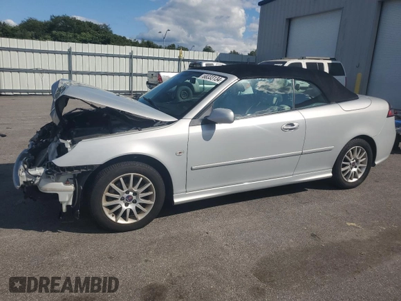 2008 Saab 9-3 z VIN YS3FB79Y686001645, wystawiony jako Copart lot #68333134 z przebiegiem 119 142 mil mil oraz Tytuł czysty. Historia ofert i sprzedaży dostępna na DreamBid. Obrazek 1.