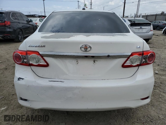 2012 Toyota Corolla L with VIN 5YFBU4EE0CP027816, listed as a Copart auction lot 51154085 with 157,357 mi miles and Salvage Title. Bid and sale history available at carsss.com. Image 6.