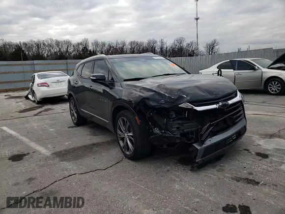 2020 Chevrolet Blazer Premier with VIN 3GNKBLRS3LS703167, listed as a Copart auction lot 86079694 with 41,740 mi miles and Salvage title. Bid and sale history available at DreamBid. Image 11.
