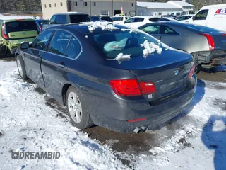2013 BMW 5 Series 528i xDrive with VIN WBAXH5C55DDW12945, listed as a IAAI auction lot 41343124 with 137,672 mi miles and . Bid and sale history available at carsss.com. Image 3.