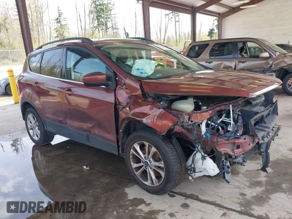 2018 Ford Escape SEL with VIN 1FMCU9HD0JUC36389, listed as a IAAI auction lot 41997627 with 96,739 mi miles. Bid and sale history available at carsss.com. Image 1.