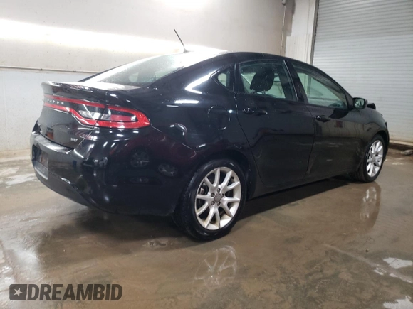 2013 Dodge Dart SXT with VIN 1C3CDFBA1DD109922, listed as a Copart auction lot 81813874 with 108,117 mi miles and Salvage Title. Bid and sale history available at carsss.com. Image 3.