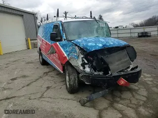 2019 Chevrolet Express Cargo Van with VIN 1GCWGAFP1K1170896, listed as a Copart auction lot 46810785 with 0 mi miles and Salvage Title. Bid and sale history available at carsss.com. Image 12.