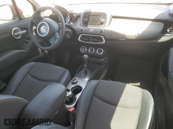2016 FIAT 500X Trekking with VIN ZFBCFYCT3GP339520, listed as a Copart auction lot 57716325 with Not provided miles and Salvage title. Bid and sale history available at DreamBid. Image 8.
